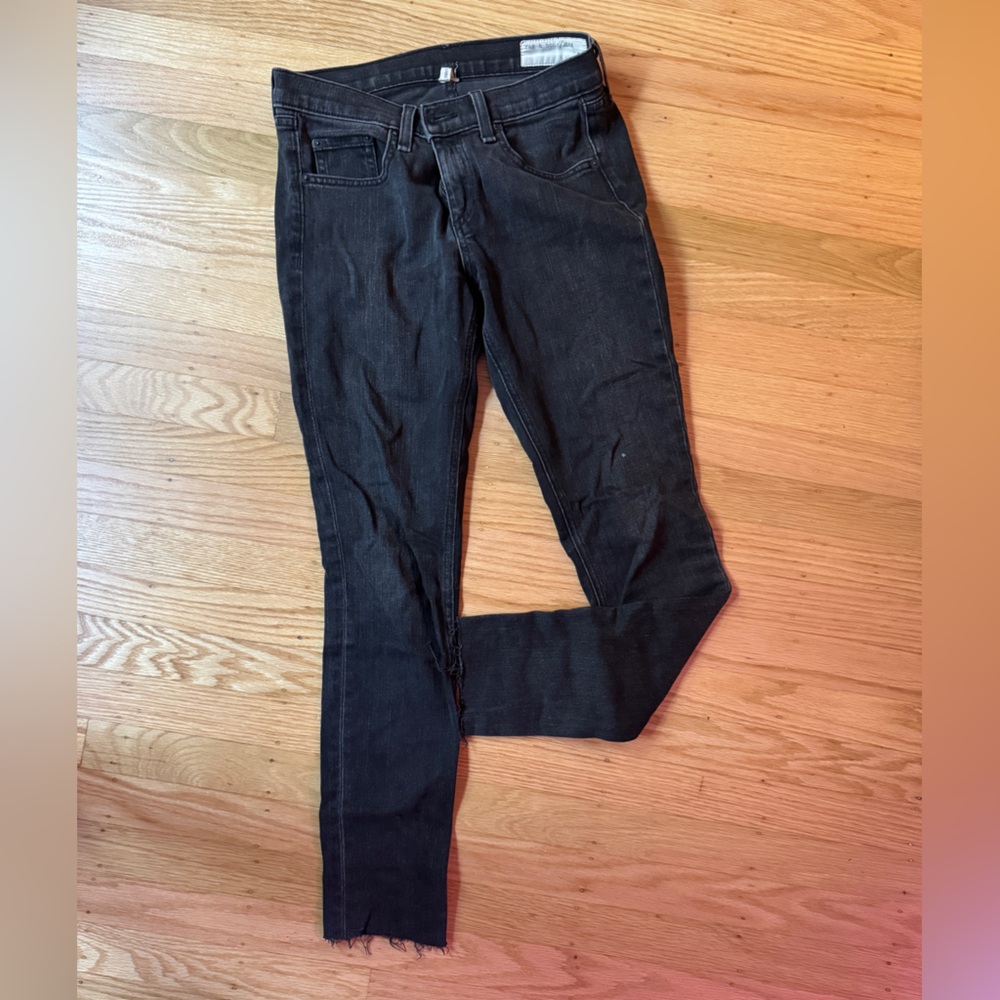 rag & bone Women's Black Skinny Jeans